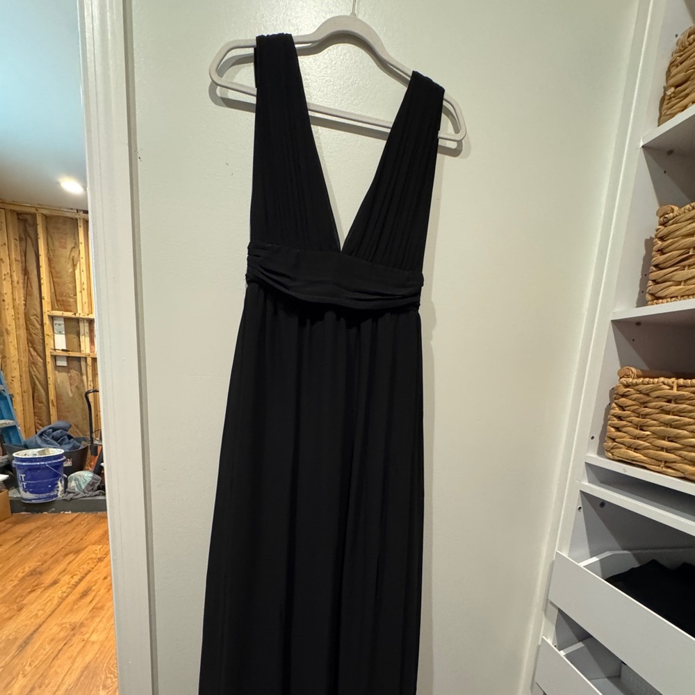 Lulu's Classic Black Backless Dress - Picture 3 of 5